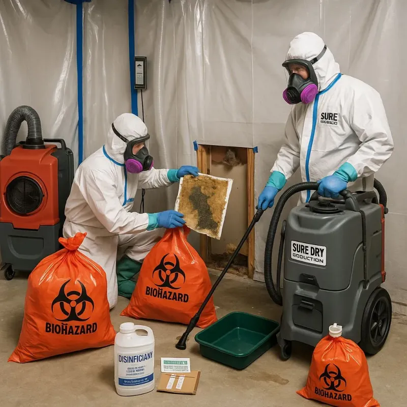Contaminated Water Handling Protocols process in Marbury, AL