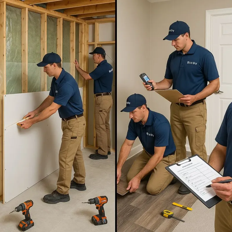 Repairs and Reconstruction process in Marbury, AL