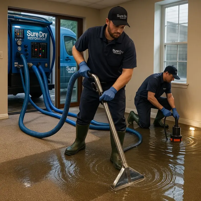 Water Extraction and Removal process in Marbury, AL
